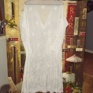 Juliet Dunn London Sheer Beach Dress